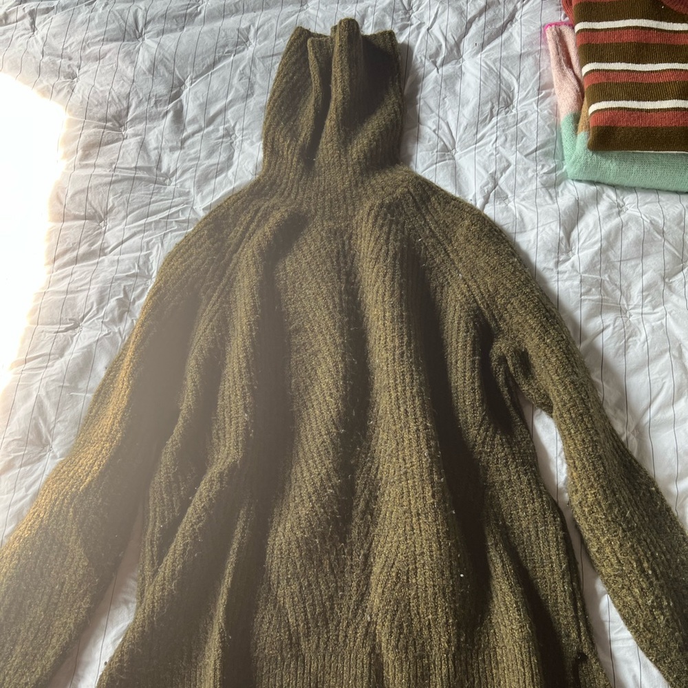 Madewell Green Turtleneck